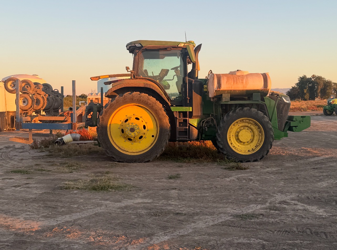 A&A tractor side view
